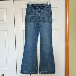 American Eagle Outfitters Blue Flare Jeans